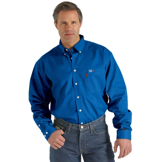 New π Cinch WRX Flame-Resistant π Shirt For Men Royal π
