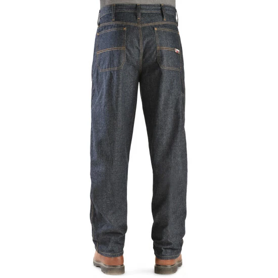 Coupon π₯ Cinch Men's Blue Label Carpenter WRX Flame Resistant π Jeans - 38" Inseam Dark Rinse π