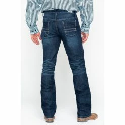 Budget ✔️ Cinch Men's Ian Dark Slim Bootcut 👖 Jeans Indigo 😀