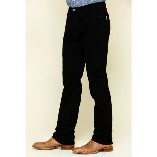 Best Pirce β¨ Cinch Men's Silver Label Black Slim Straight π Jeans π - Image 3
