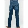 Budget 👏 Cinch Men's Ian Medium Stone Wash Slim Boot 👖 Jeans Indigo ⌛