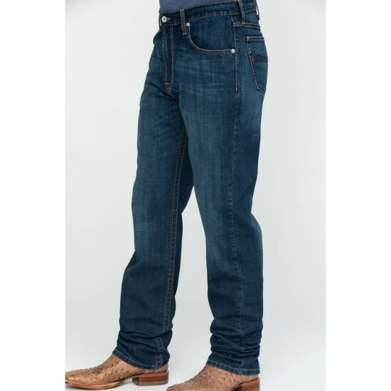 Deals π Cinch Men's Black Label Original Loose Dark Tapered π Jeans Indigo π€© - Image 3
