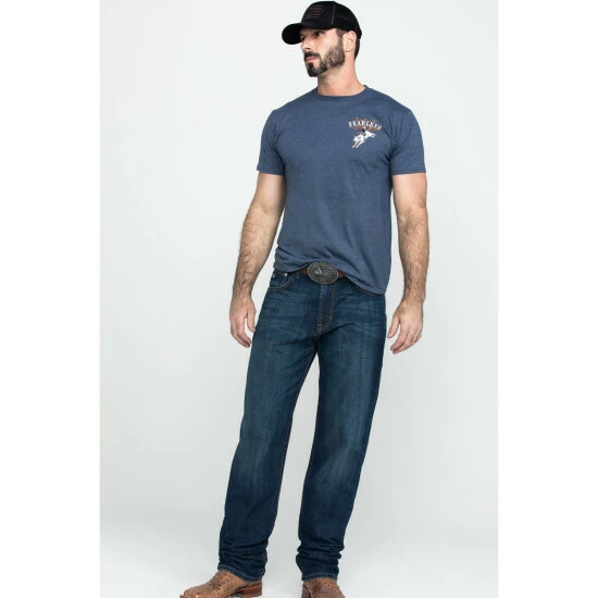 Deals π Cinch Men's Black Label Original Loose Dark Tapered π Jeans Indigo π€© - Image 6