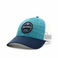 Outlet 🌟 Cinch Men's Purple Circle Logo Patch Mesh-Back Trucker Cap 🎉