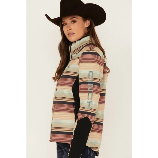 Budget β Cinch π© Women's Striped Bonded Jacket Multi π - Image 2