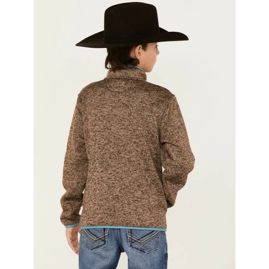 Discount โจ Cinch Boys' Serape Trim Knit Pullover Brown ๐ฅ - Image 4