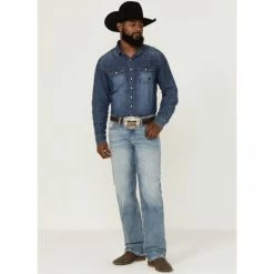 Coupon 🎁 Cinch Men' Grant Light Stonewash Performance Bootcut 👖 Jeans Indigo 👏