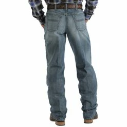 Cheap π Cinch Men's Black Label Medium Wash π Jeans - Big & Tall Med Stone β