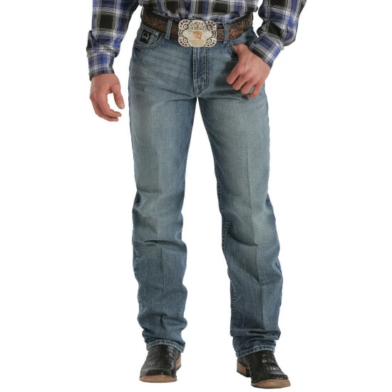 Cheap π Cinch Men's Black Label Medium Wash π Jeans - Big & Tall Med Stone β - Image 2