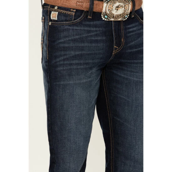 Coupon π Cinch Men's Ian Dark Stonewash Rigid Slim Bootcut π Jeans Indigo π - Image 2