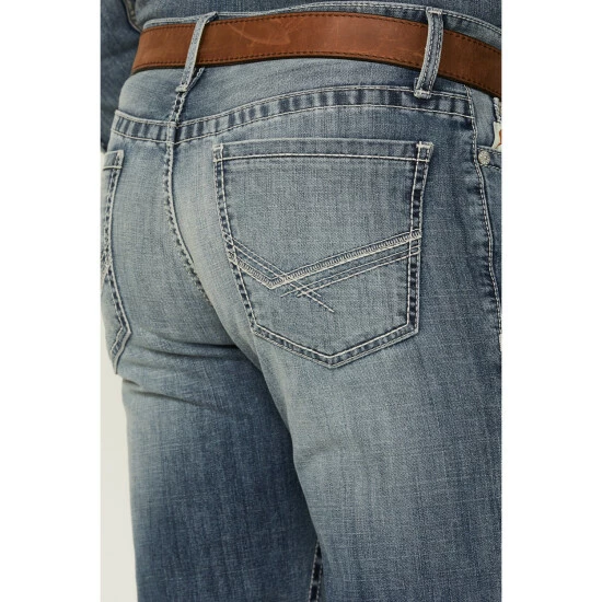 Cheap π Cinch Men's Ian Performance Stretch Slim Bootcut π Jeans Indigo β - Image 4
