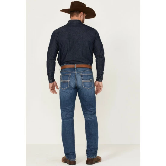 Top 10 π Cinch Men's Jesse Medium Stonewash Performance Stretch Slim Straight π Jeans Indigo π - Image 3