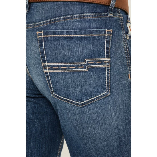 Top 10 π Cinch Men's Jesse Medium Stonewash Performance Stretch Slim Straight π Jeans Indigo π - Image 4