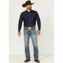 Promo β Cinch Men's Ian Medium Stonewash Performance Stretch Slim Bootcut π Jeans Indigo π€©