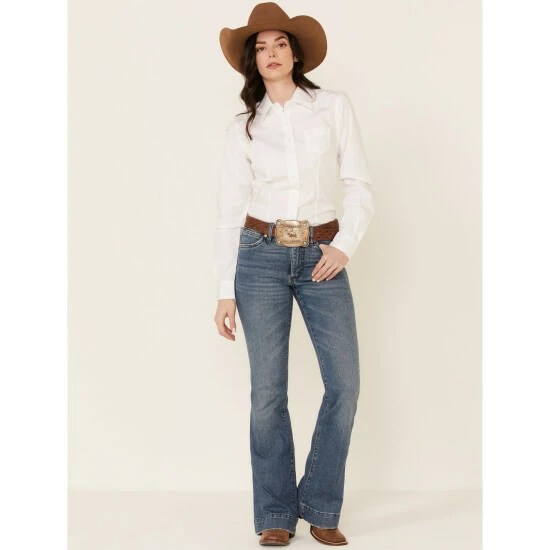 Cheapest โ Cinch ๐ฉ Women's Solid White Button Down Western ๐ Shirt ๐ - Image 2