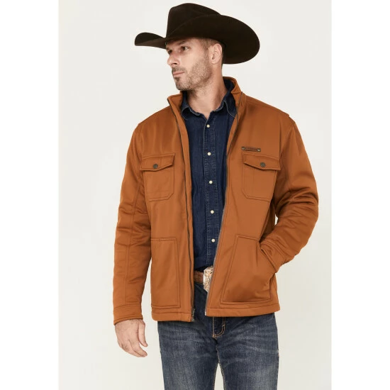 Best Pirce β¨ Cinch Men's Solid Conceal Carry Softshell Jacket Burgundy π₯°