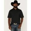 Flash Sale ✨ Cinch Men's Arena Flex Black Mini Stripe Short Sleeve Polo 👕 Shirt 🤩