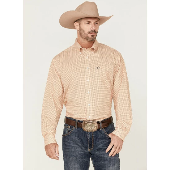 Top 10 π Cinch Men's Arena Flex White Small Plaid Long Sleeve Button-Down Western π Shirt π₯