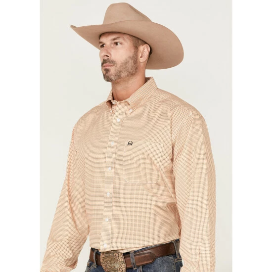 Top 10 π Cinch Men's Arena Flex White Small Plaid Long Sleeve Button-Down Western π Shirt π₯ - Image 2