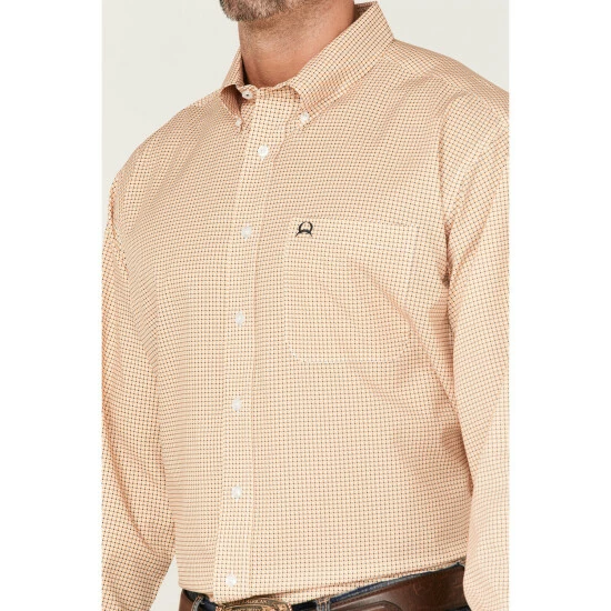 Top 10 π Cinch Men's Arena Flex White Small Plaid Long Sleeve Button-Down Western π Shirt π₯ - Image 3