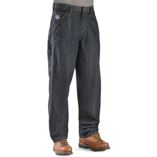 Cheap π€© Cinch WRX Flame-Resistant Blue Label Carpenter π Jeans For Men Dark Rinse βοΈ - Image 3