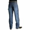 Brand new 👏 Cinch Men's Blue Vintage Label Utility Fit Tapered Loose Fit 👖 Jeans 🥰