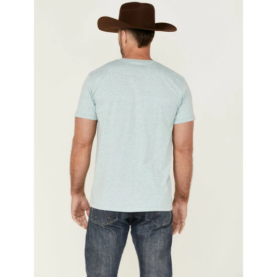 Brand new π Cinch Men's Classic Logo Graphic T-Shirt Light Blue β - Image 4