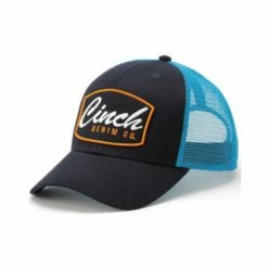 Best deal 👍 Cinch Men's Mesh-Back Logo Trucker Cap Navy 🤩