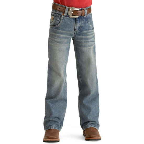 Best Sale β¨ Cinch Boys' Tanner Regular Cut π Jeans - 4-7 Denim π― - Image 2
